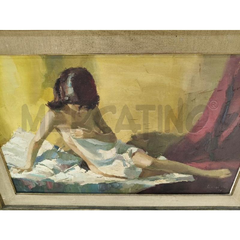 QUADRO OLIO NUDO FEMMINILE RIP LONGI  | Mercatino dell'Usato Roma talenti 4