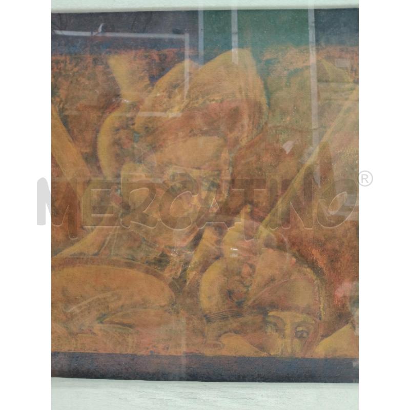 QUADRO OLIO PROFILI ASTR  | Mercatino dell'Usato Roma talenti 2