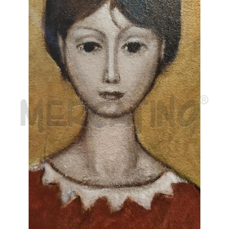 QUADRO OLIO PROFILO RIP DE ANGELIS  | Mercatino dell'Usato Roma talenti 2