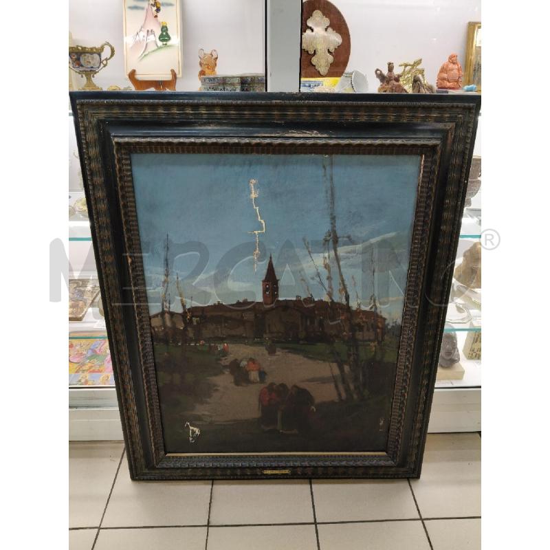 QUADRO OLIO RIP GENTILI DA RIV  | Mercatino dell'Usato Roma talenti 1
