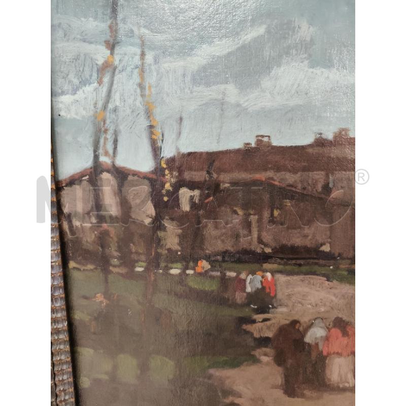 QUADRO OLIO RIP GENTILI DA RIV  | Mercatino dell'Usato Roma talenti 4