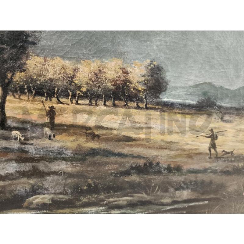 QUADRO OLIO RIP GUARNERI FIDIA  | Mercatino dell'Usato Roma talenti 5