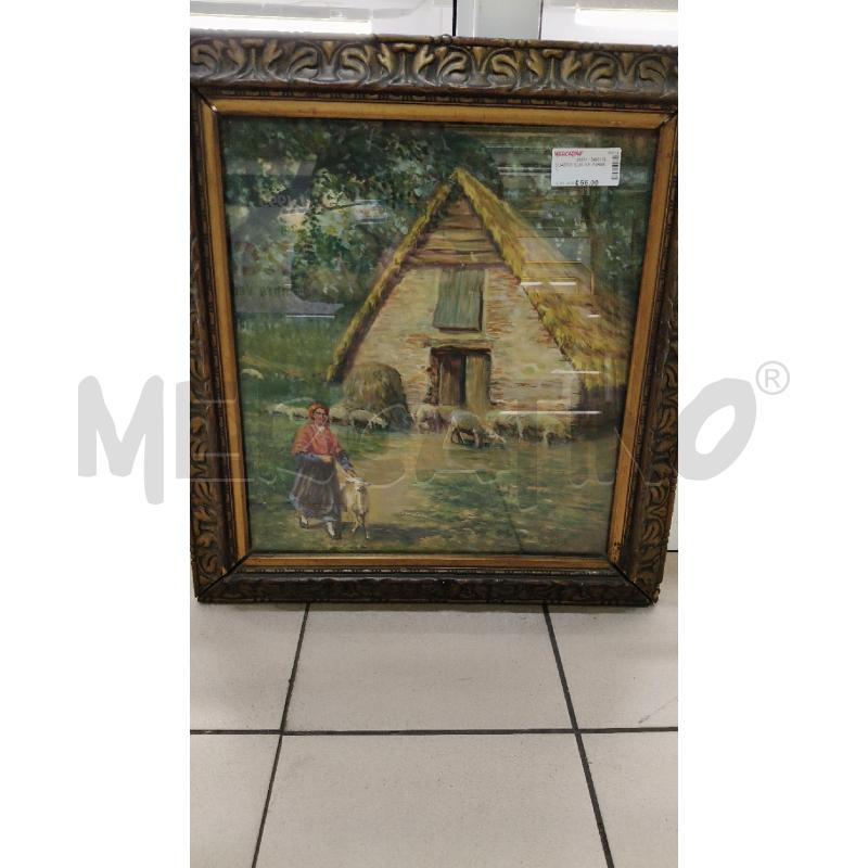 QUADRO OLIO RIP PARENTI  | Mercatino dell'Usato Roma talenti 1