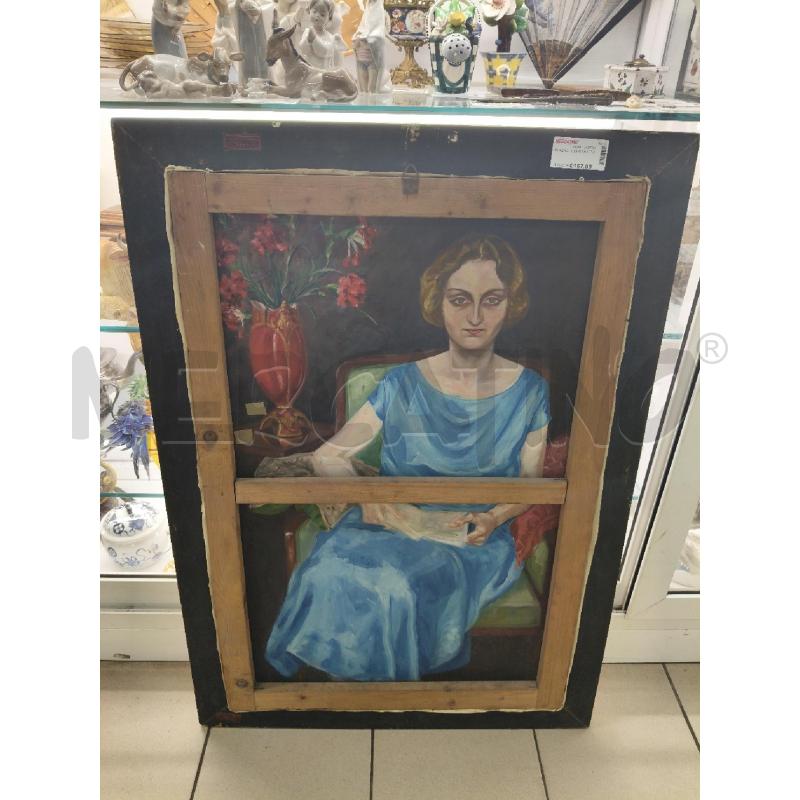 QUADRO OLIO RITRATTO  | Mercatino dell'Usato Roma talenti 5