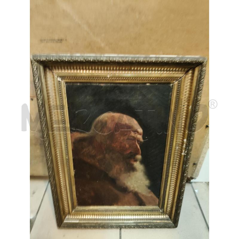 QUADRO OLIO RITRATTO FRATE C DOR  | Mercatino dell'Usato Roma talenti 1