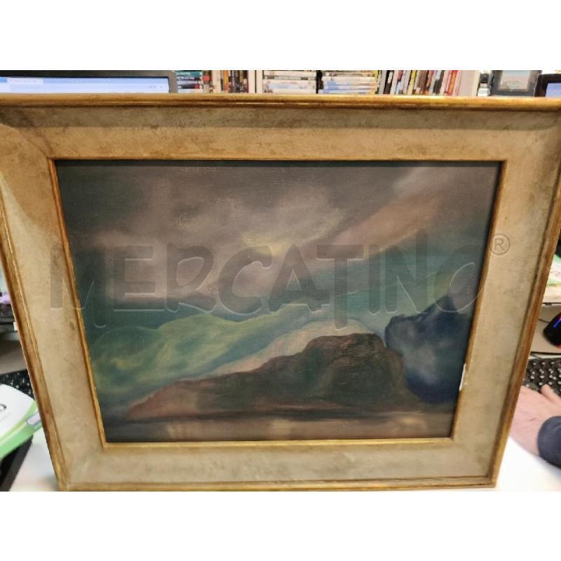 QUADRO OLIO SCORCIO  | Mercatino dell'Usato Roma talenti 3