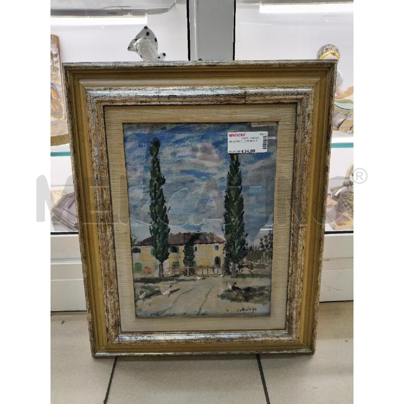 QUADRO OLIO SCORCIO  | Mercatino dell'Usato Roma talenti 1