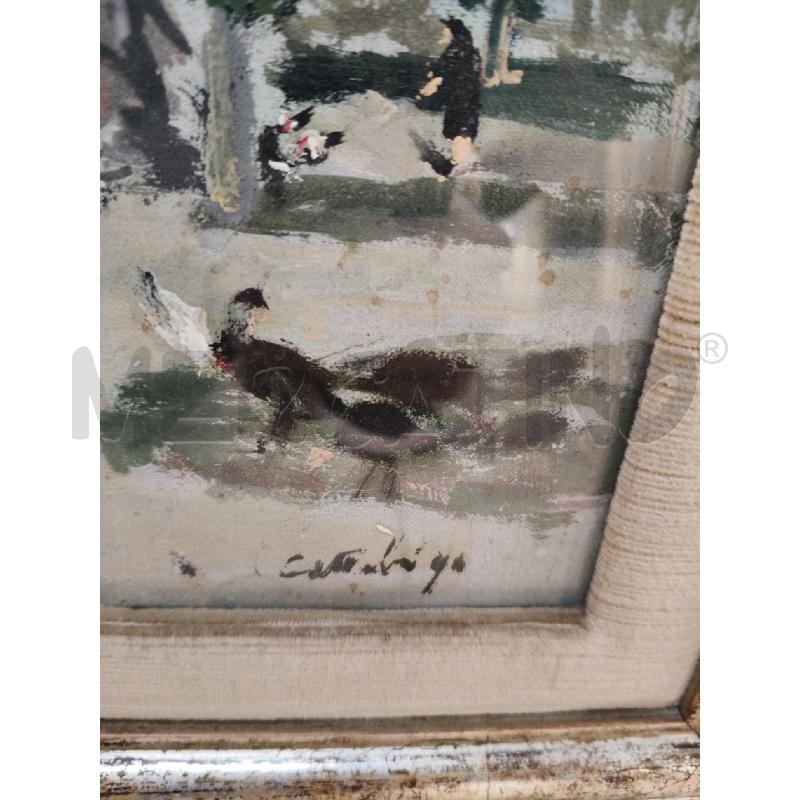 QUADRO OLIO SCORCIO  | Mercatino dell'Usato Roma talenti 2