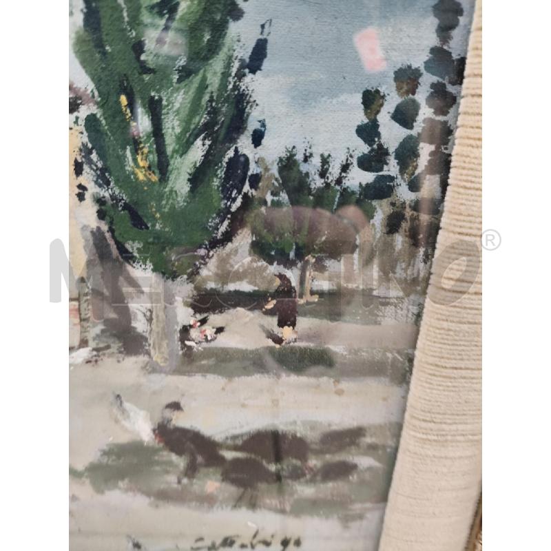 QUADRO OLIO SCORCIO  | Mercatino dell'Usato Roma talenti 4