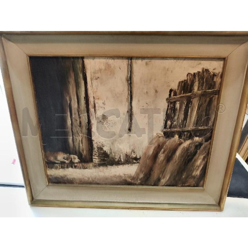 QUADRO OLIO SCORCIO | Mercatino dell'Usato Roma talenti 1