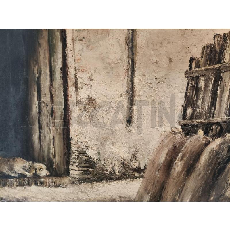 QUADRO OLIO SCORCIO | Mercatino dell'Usato Roma talenti 3