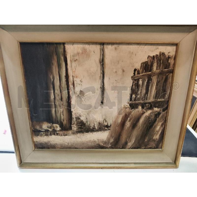QUADRO OLIO SCORCIO | Mercatino dell'Usato Roma talenti 4