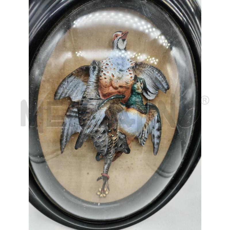 QUADRO OVALE UCCELLINI EP | Mercatino dell'Usato Roma talenti 2