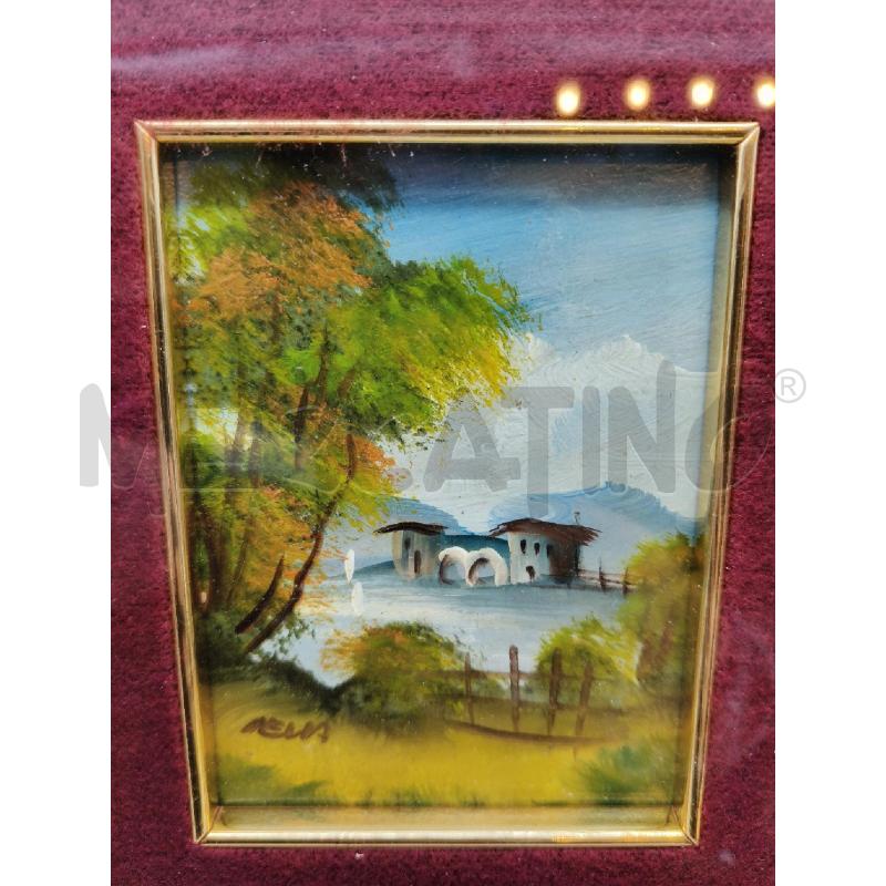 QUADRO PAESAGGIO C DOR | Mercatino dell'Usato Roma talenti 2