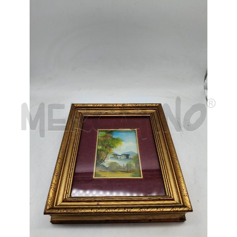 QUADRO PAESAGGIO C DOR | Mercatino dell'Usato Roma talenti 3