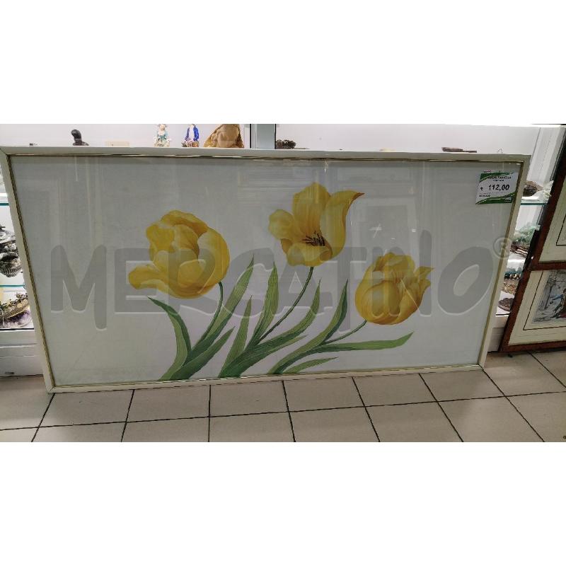 QUADRO PANNELLO TULIPANI | Mercatino dell'Usato Roma talenti 1