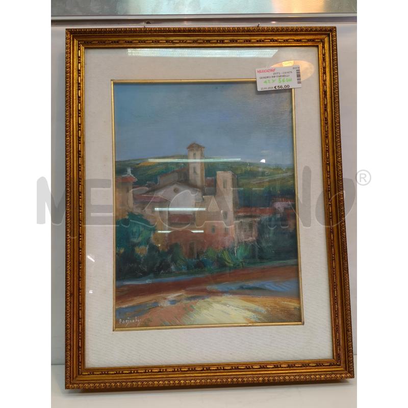 QUADRO RIP FARNELLI  | Mercatino dell'Usato Roma talenti 1