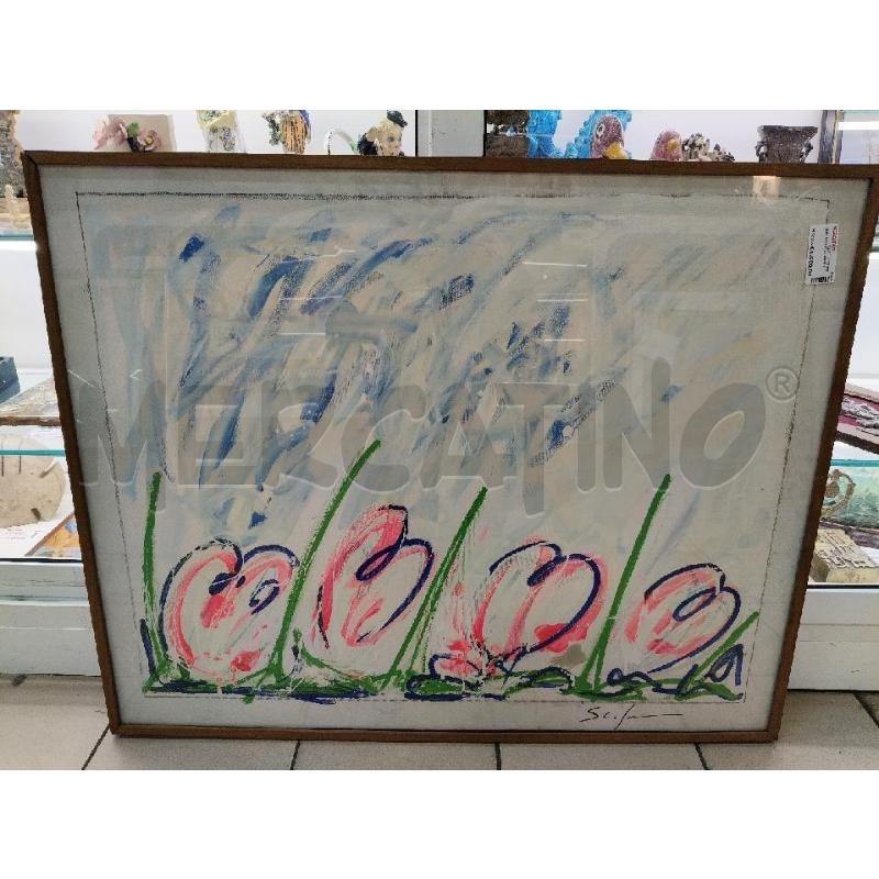 QUADRO RIP SCHIFANO  | Mercatino dell'Usato Roma talenti 1