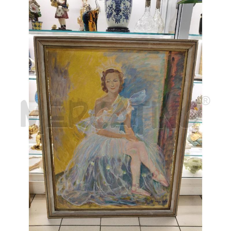 QUADRO RITRATTO ANNI'50 | Mercatino dell'Usato Roma talenti 1