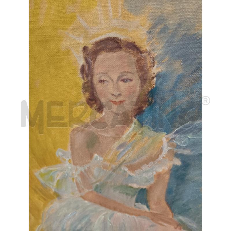 QUADRO RITRATTO ANNI'50 | Mercatino dell'Usato Roma talenti 2