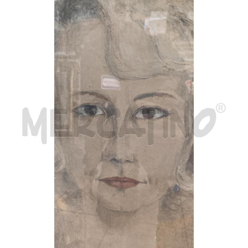 QUADRO RITRATTO DONNA | Mercatino dell'Usato Roma talenti 2