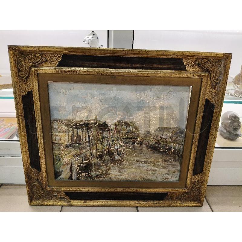 QUADRO SCORCIO PORTICCIOLO  | Mercatino dell'Usato Roma talenti 1