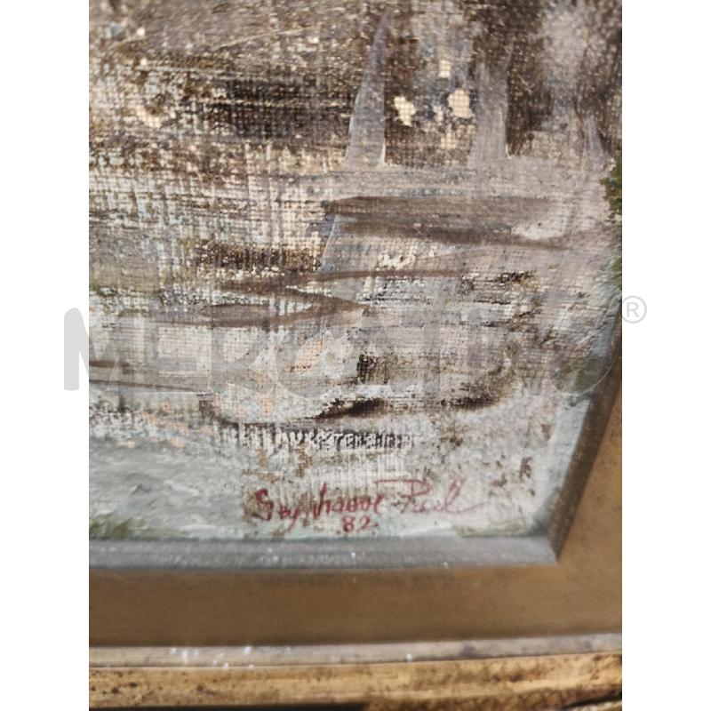 QUADRO SCORCIO PORTICCIOLO  | Mercatino dell'Usato Roma talenti 4