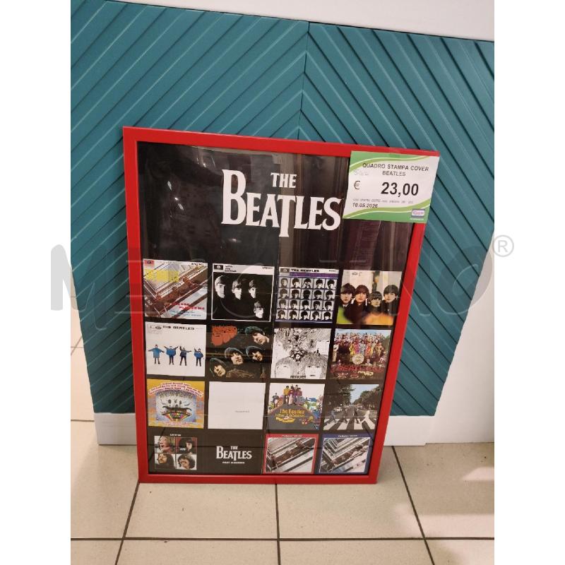 QUADRO STAMPA COVER BEATLES | Mercatino dell'Usato Roma talenti 1