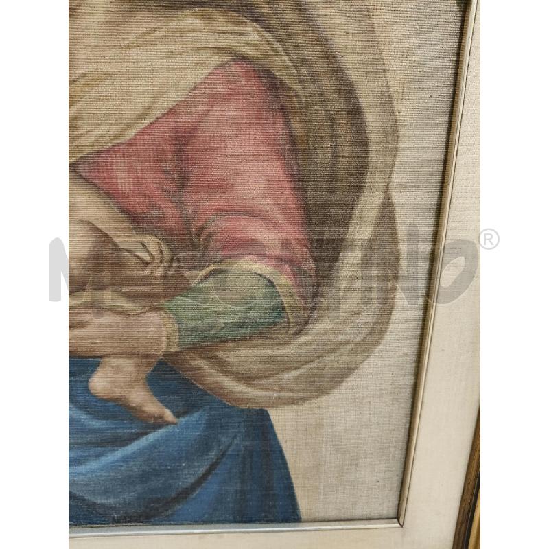 QUADRO SUCCO D'ERBA MADONNA BAMBINO LIBERTY  | Mercatino dell'Usato Roma talenti 4