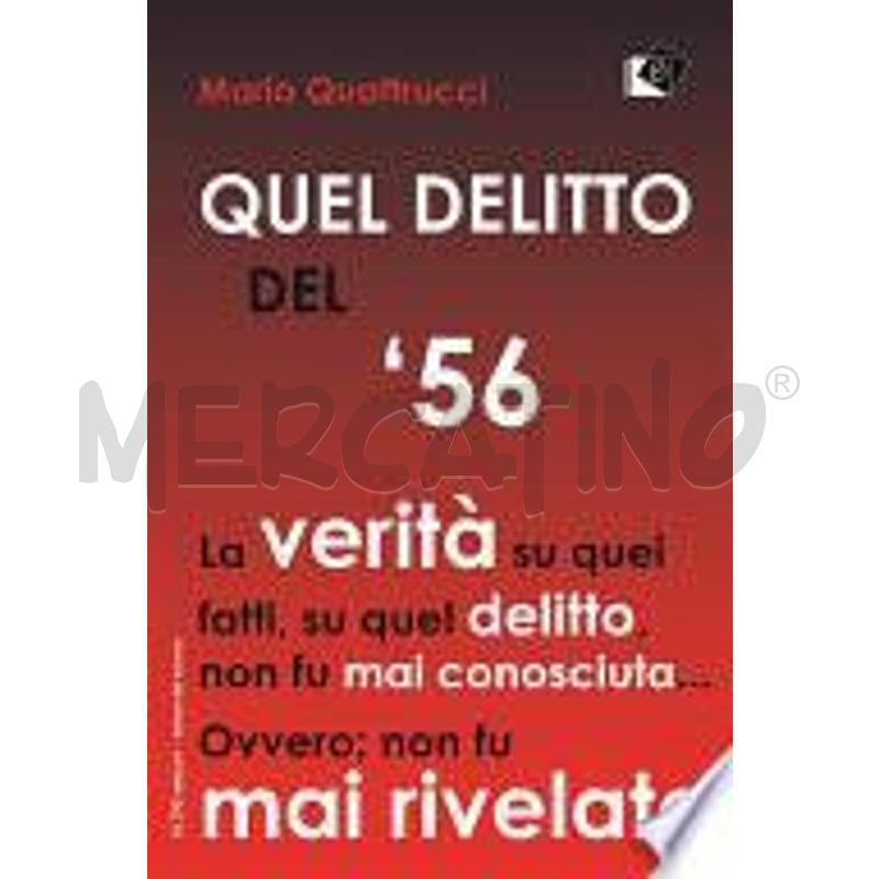 QUEL DELITTO DEL '56 | Mercatino dell'Usato Roma talenti 1