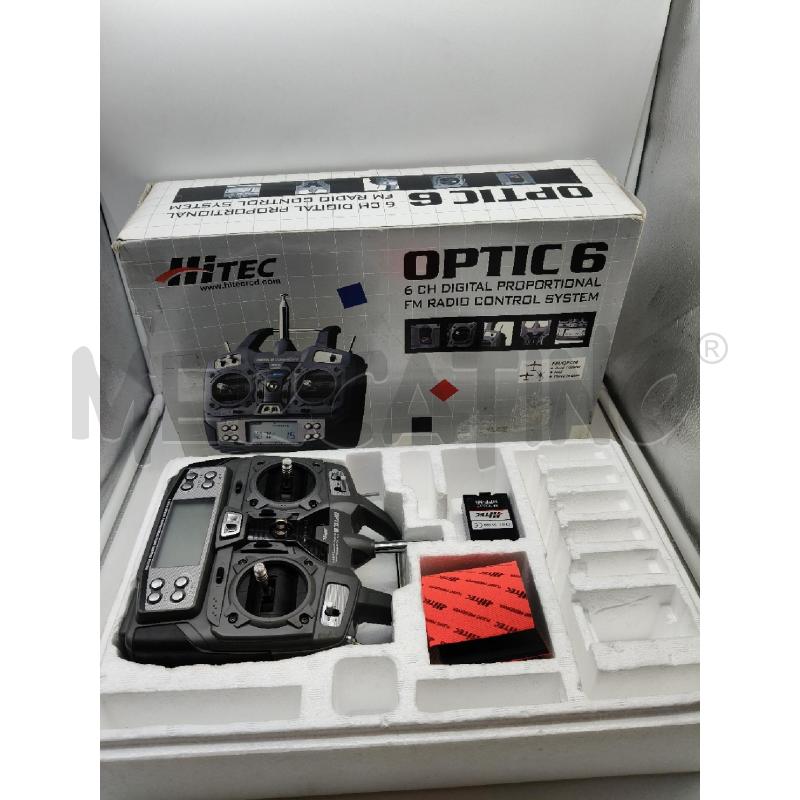 RADIOCOMANDO HITEC OPTIC 6 | Mercatino dell'Usato Roma talenti 1