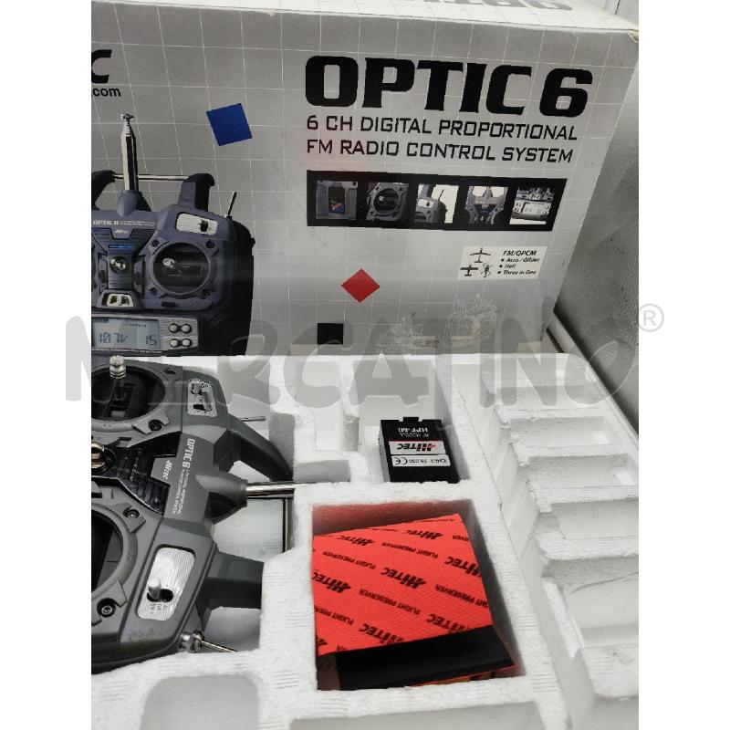 RADIOCOMANDO HITEC OPTIC 6 | Mercatino dell'Usato Roma talenti 3