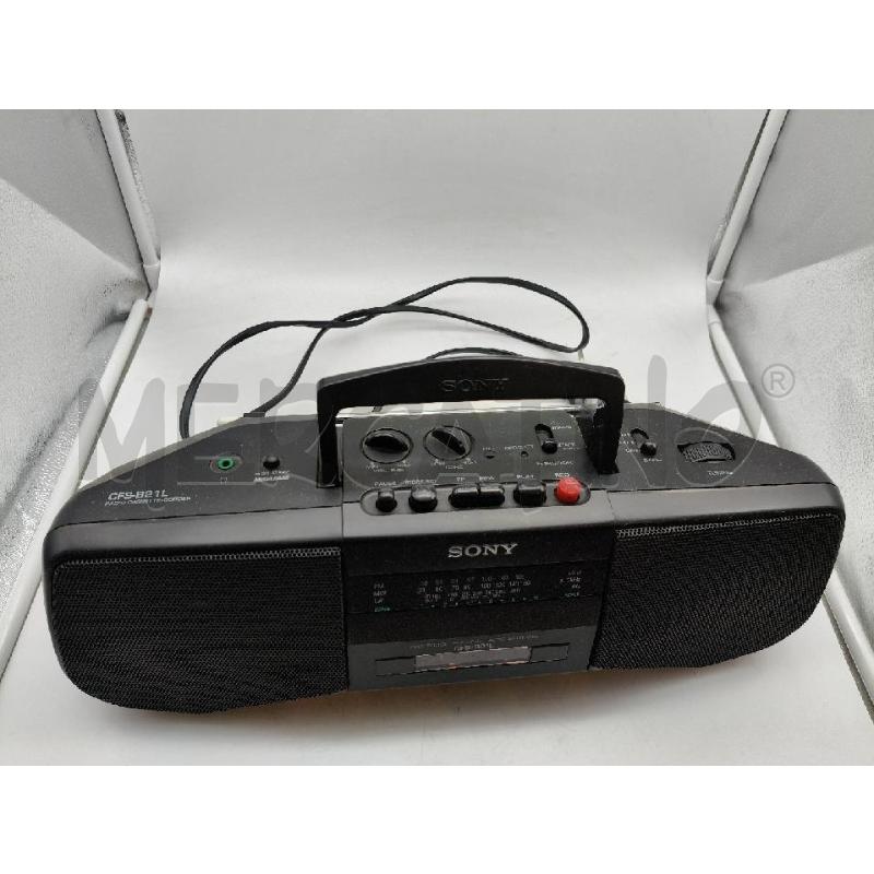 RADIO CASSETTE SONY CFS-B2 1L | Mercatino dell'Usato Roma talenti 4