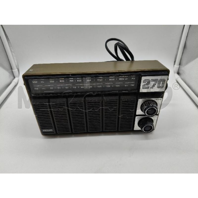 RADIO PHILIPS 270 | Mercatino dell'Usato Roma talenti 1