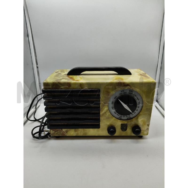 RADIO PHILIPS VERDE TESTATA | Mercatino dell'Usato Roma talenti 1