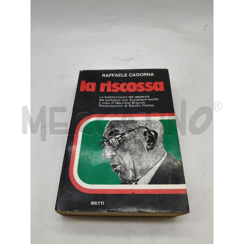 RAFFAELE CADORNA LA RISCOSSA BIETTI | Mercatino dell'Usato Roma talenti 1