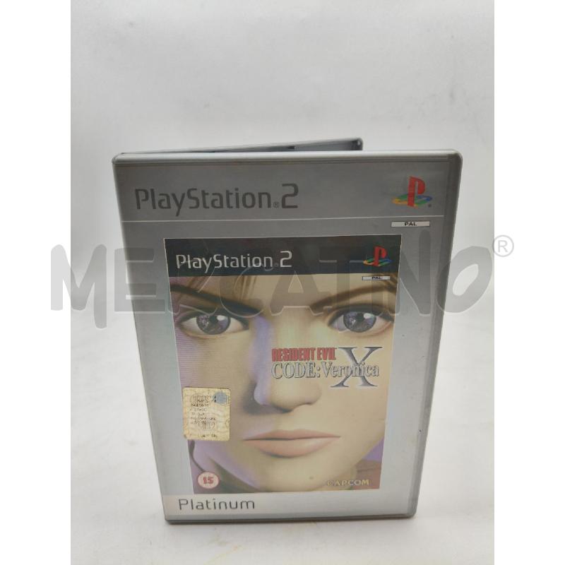 RESIDENT EVIL CODE VERONICA X PS2 PLATINUM | Mercatino dell'Usato Roma talenti 1
