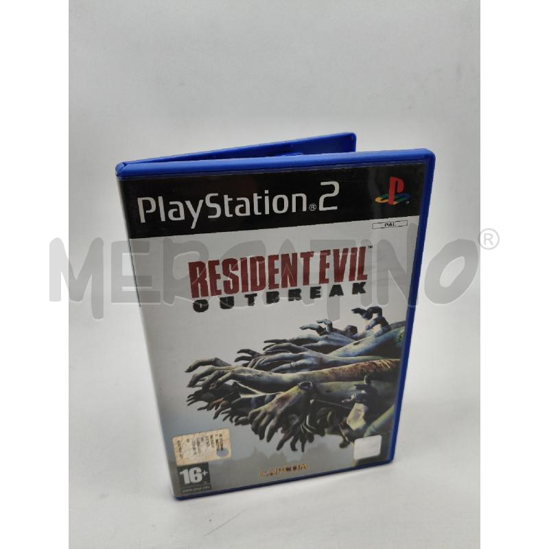 RESIDENT EVIL OUTBREAK PS2 | Mercatino dell'Usato Roma talenti 1