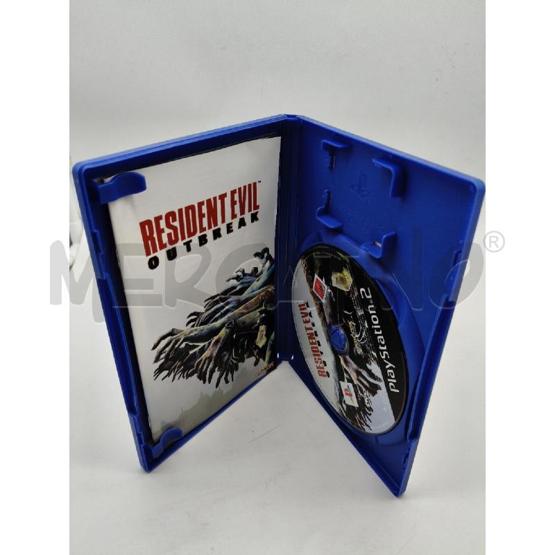 RESIDENT EVIL OUTBREAK PS2 | Mercatino dell'Usato Roma talenti 2