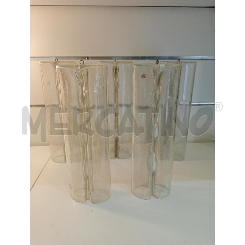 RICAMBI LAMPADARIO MURANO PZ.5 SPACE AGE  | Mercatino dell'Usato Roma talenti 1