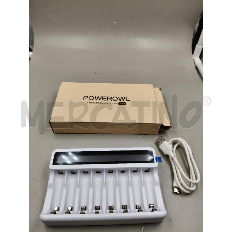 RICARICATORE PILE POWEROWL | Mercatino dell'Usato Roma talenti 1