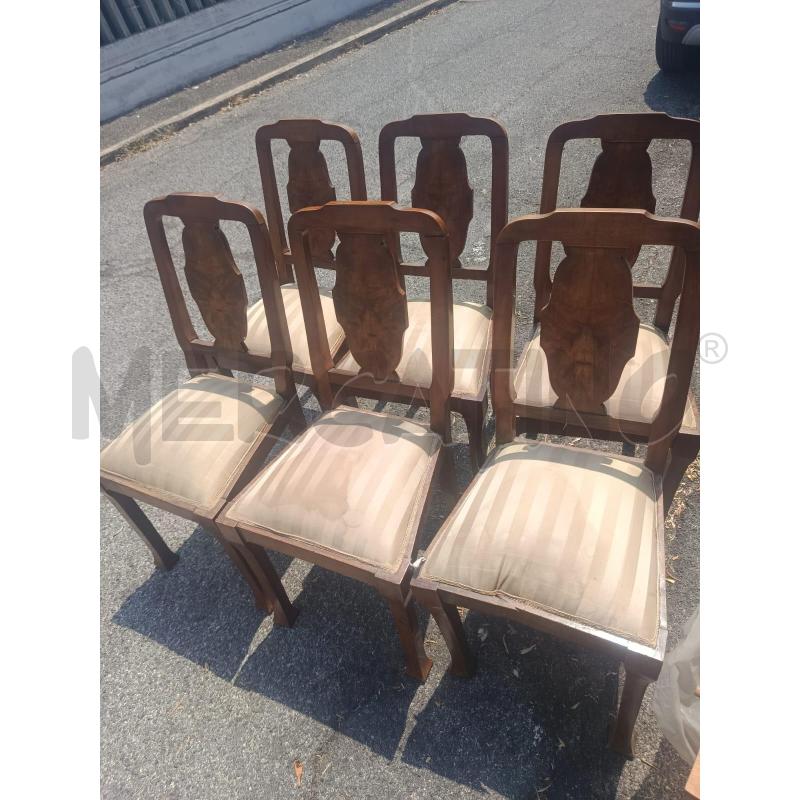 SALA DA PRANZO DECO'2 MOBILI+TAVOLO+SEDIE  | Mercatino dell'Usato Roma talenti 4