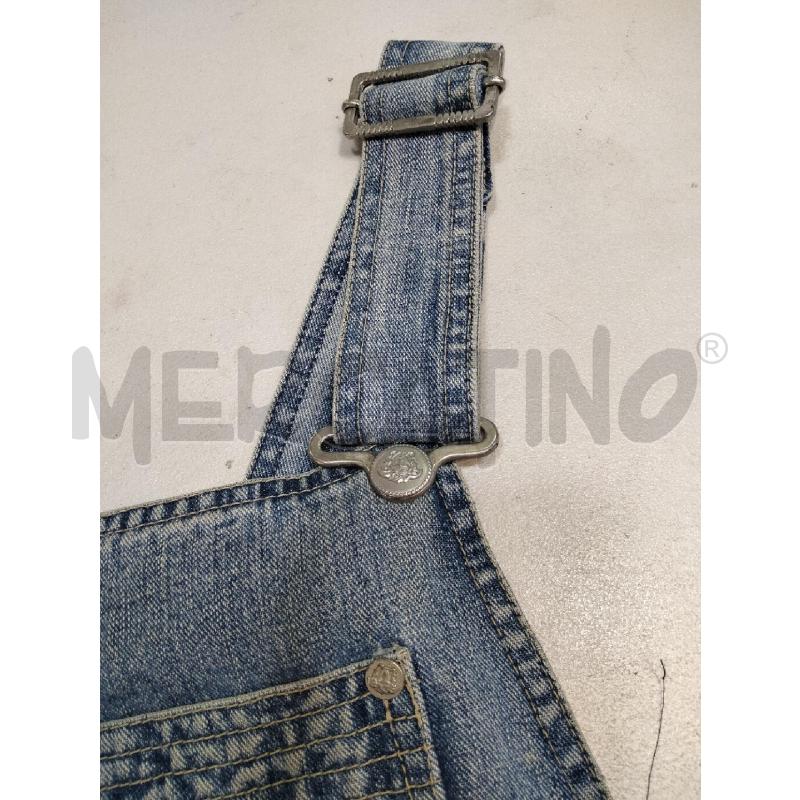 SALOPETTE GONNA DENIM VERSACE VINT BRET BOTTONI MEDUSA | Mercatino dell'Usato Roma talenti 4