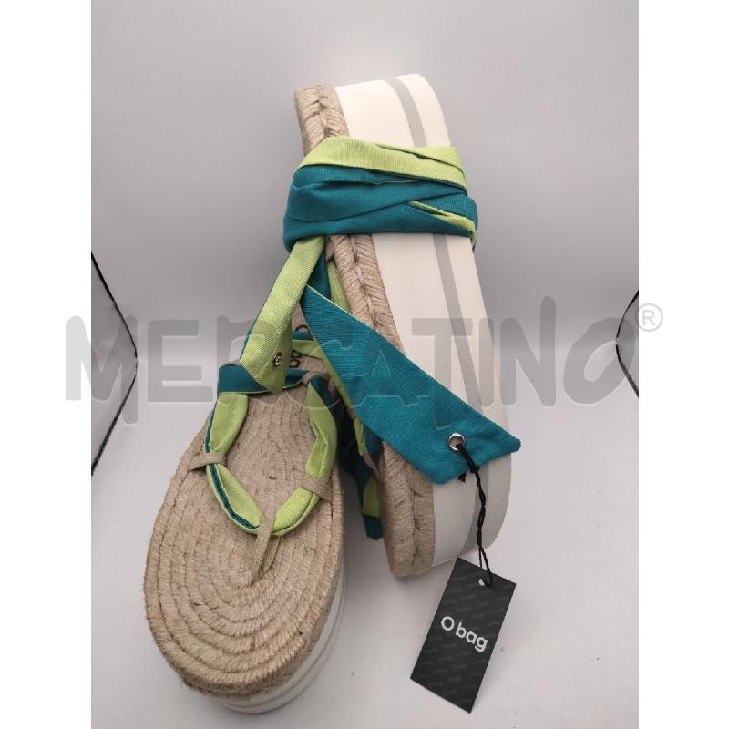 SANDALI MAXI PLATFORM OBAG FASCIA INFRAD VER | Mercatino dell'Usato Roma talenti 1
