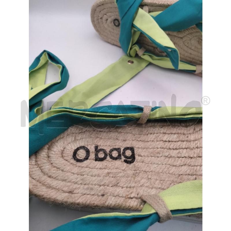SANDALI MAXI PLATFORM OBAG FASCIA INFRAD VER | Mercatino dell'Usato Roma talenti 3
