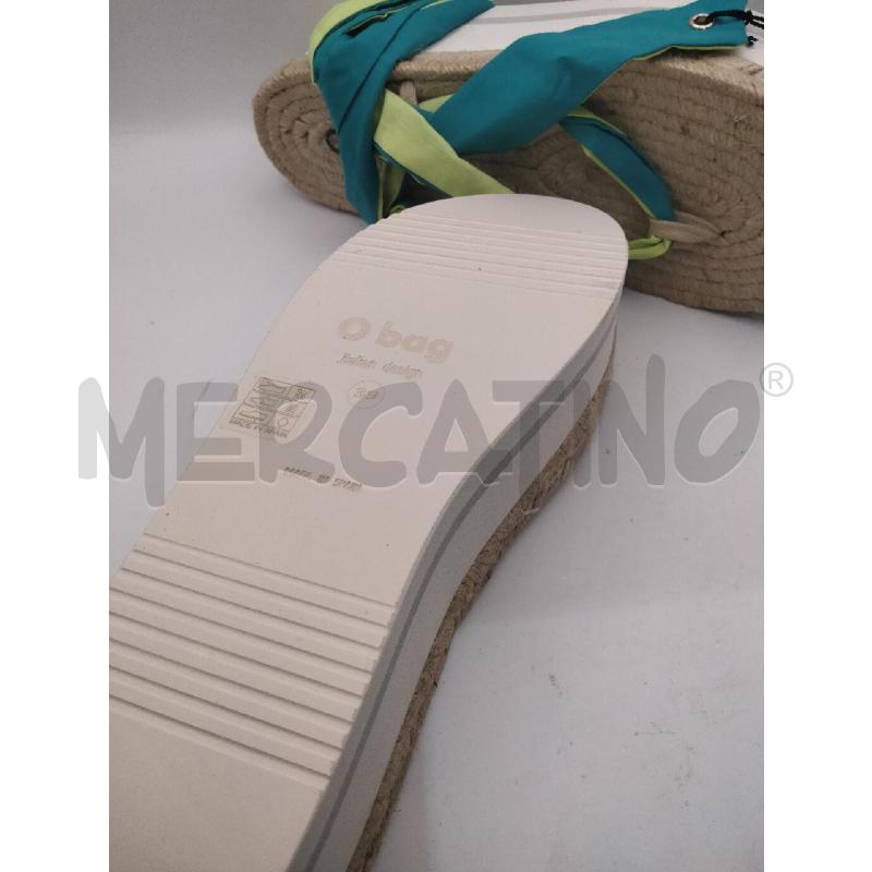 SANDALI MAXI PLATFORM OBAG FASCIA INFRAD VER | Mercatino dell'Usato Roma talenti 5
