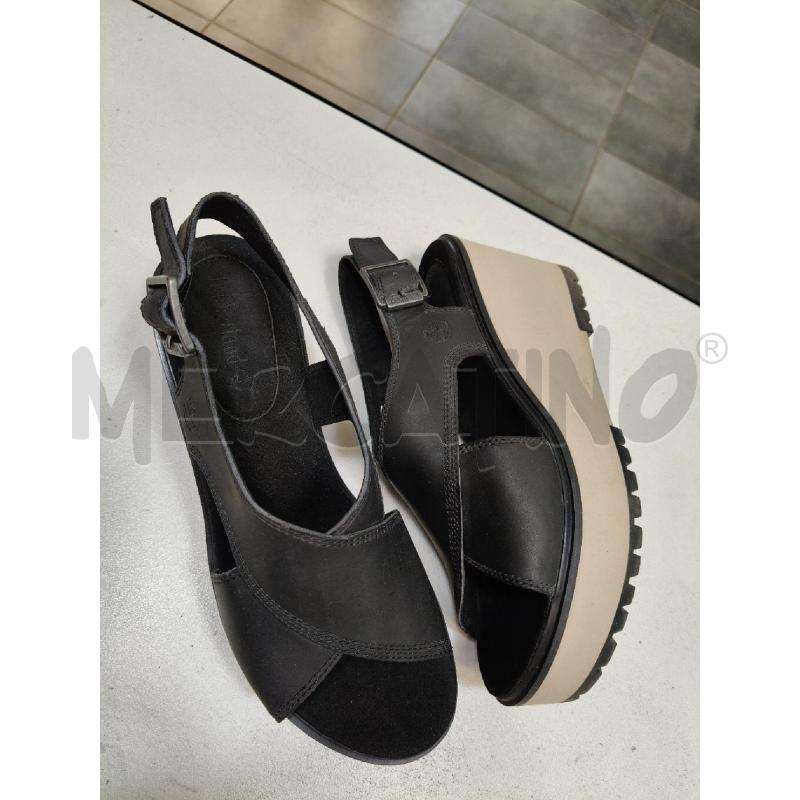 SANDALI PLATFORM TIMBERLAND NERO FASC INCR | Mercatino dell'Usato Roma talenti 1