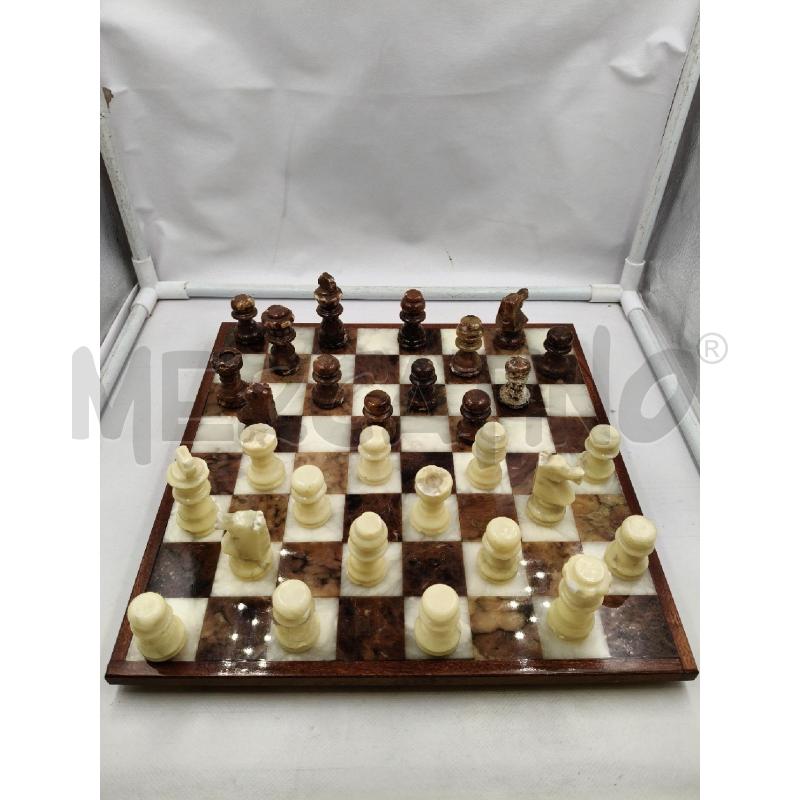 SCACCHIERA IN MARMO 28X28 | Mercatino dell'Usato Roma talenti 1