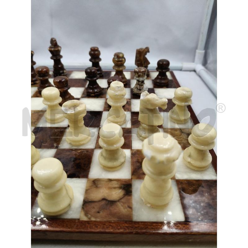 SCACCHIERA IN MARMO 28X28 | Mercatino dell'Usato Roma talenti 3