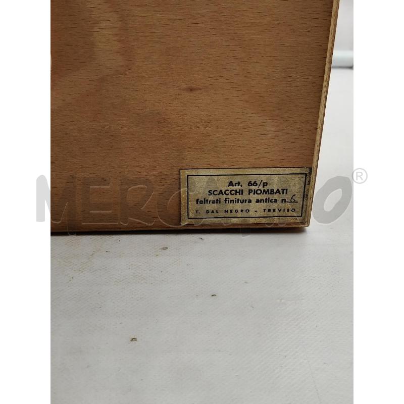 SCACCHIERA LEGNO DAL NEGRO CON BOX SCACCHI  | Mercatino dell'Usato Roma talenti 3